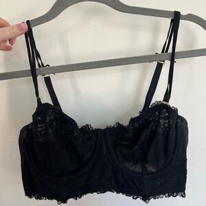 Aerie Black Lace Bralette